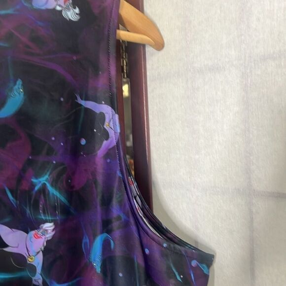 TORRID DISNEY THE LITTLE MERMAID NWOT SCUBA SLEEVELESS SKATER DRESS SIZE 3x - Picture 7 of 7